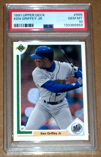 1991 Ken Griffey Jr. #555 Upper Deck PSA 10 Seattle Mariners