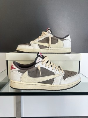 Nike Air Jordan 1 Retro Low OG SP Travis Scott Reverse Mocha Sneaker Gr. 42.5