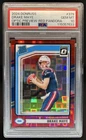 2024 Donruss Drake Maye Optic Rated Rookie Preview Red Pandora #379 PSA 10