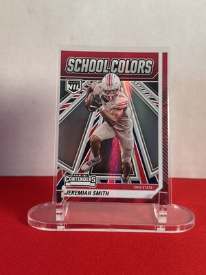 Jeremiah Smith School Colors Red Blue SP 2025 Ohio State Panini