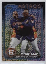 2024 Topps Series 1 Checklist Holiday Framber Valdez Martin Maldonado #329 15cv