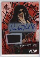 2025 SP Game Used AEW Auto Memorabilia /35 Penelope Ford #74 Auto 09q5