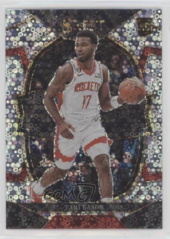 2022-23 Panini Select Concourse Disco Prizm Tari Eason #82 Rookie RC 16p1