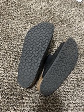 Birkenstock Black Arizona Sandals with Cork Footbed