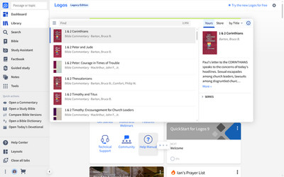 Logos Bibelstudium E-Book Sammlung UVP 2.845 $ (2.122 £) ANGEBOTE BERÜCKSICHTIGT