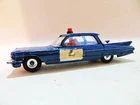 DINKY 264 'CADILLAC ROYAL CANADIAN RCMP POLICE PATROL CAR' VINTAGE. GOOD.