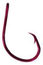 Eagle Claw L8197G #4/0 5Ct Red Circle Bait Hooks