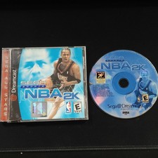 SEGA NBA 2K Sega Dreamcast Basketball Sports Game Complete Manual Included