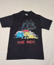 Vintage 80s-90s Indy 500 Racing Shirt Single Stitch Made In USA Medium
