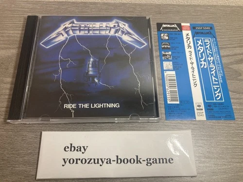 Metallica – Ride The Lightning 25DP 5340 obi Japan Import
