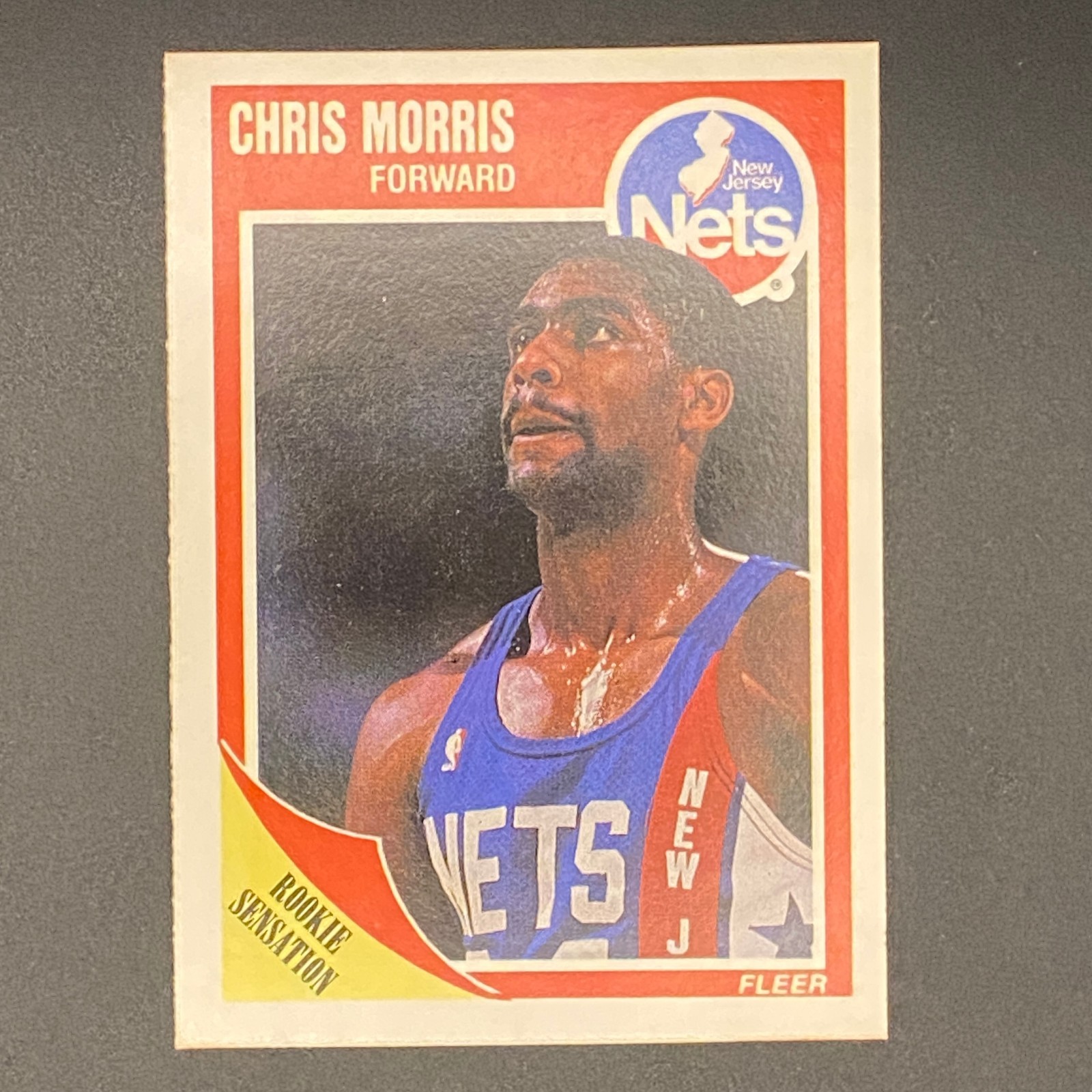 1989-90 Fleer - Chris Morris #99 (RC)
