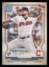 2020 Topps Gypsy Queen #123 Logan Allen RC Cleveland Indians