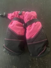 Gordini Winter Stomp lll Mittens Ski Snowboarding Size Juniors XL Black Pink