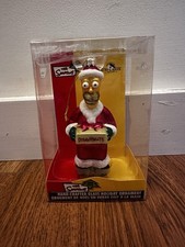 Vintage The Simpons  Xmas Bauble - Hand-Crafted Glass Holiday Ornament - Homer 