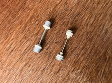 HTF Aurora AFX Magnatraction Front/Rear Axles w/ TURBINE Wheels, VGC