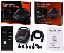 Elektrische SUP-Pumpe 20 PSI wiederaufladbar,...