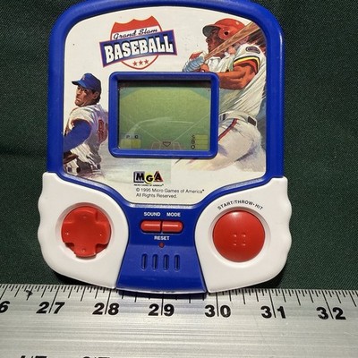 MGA Entertainment Grand Slam Baseball Handheld Electronic Game 1995 See Video