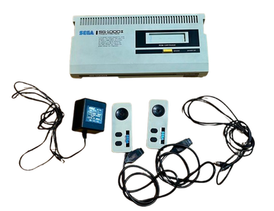 SEGA SG-1000 II Console Set with 2 Controllers and Power Adapter