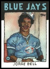 George Bell 2025 Topps Shoebox Treasures by Andy Friedman #4 Toronto Blue Jays