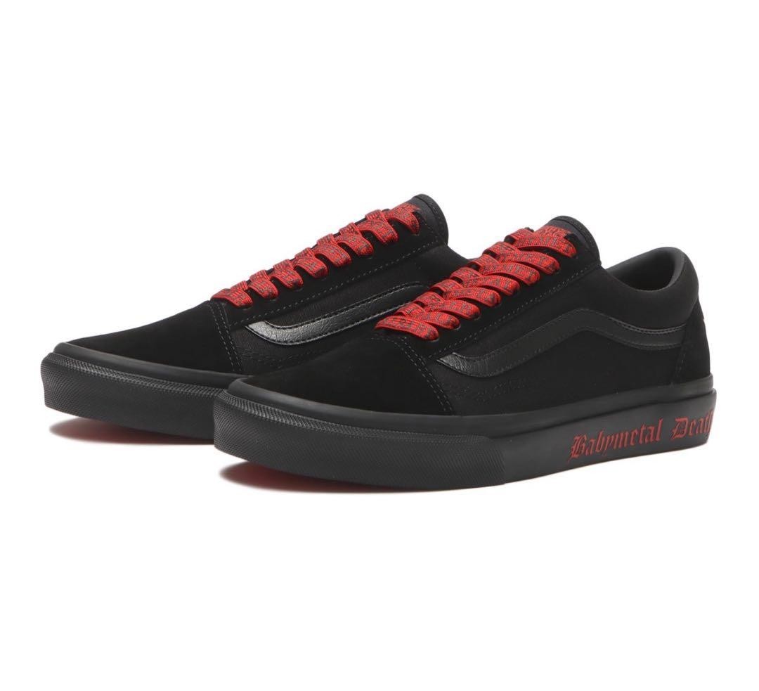 VANS × BABYMETAL】OLD SKOOL – BLACK/RED – Japan Exclusive | eBay
