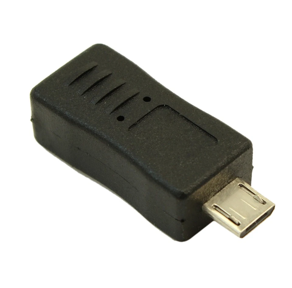 Micro-B USB Male to Micro-B USB Female STRAIGHT Adapter - Image 2 of 2