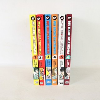 KOHEI HORIKOSHI My Hero Academia Manga Paperback Book Set Vol 1–6 PDY
