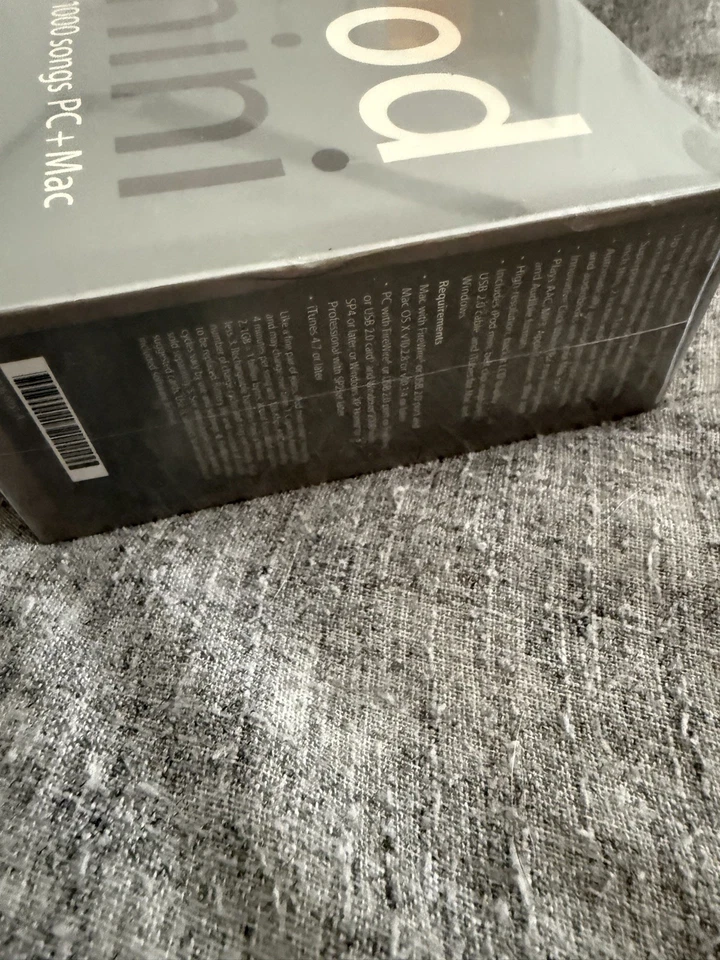 Apple iPod mini 4gb 2nd Generation Factory Sealed Silver (M9800/A) - Image 2 of 4