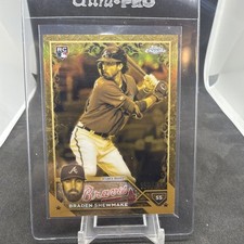 2023 Topps Gilded Collection - Rc Cast in Gold Braden Shewmake #159 /199 (RC)