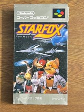 Star Fox Starfox Nintendo Super Famicom SFC 1993 Super FX Chip Japan w/ Box