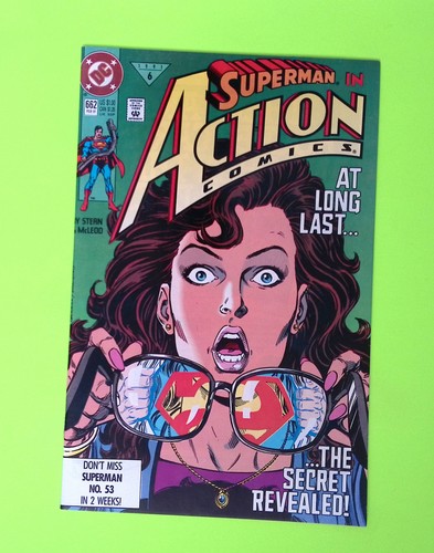 Action Comics #662 Vol. 1 1991 DC Comics High Grade Comic Book X93-163
