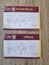 Aston Villa V Everton - Sat 26 Feb 2005 -  Two Adult Ticket Stub