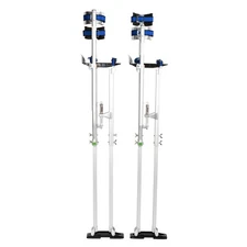 48"-64" Adjustable Upgraded Drywall Stilts Painter Walking Taping Finishing Tool
