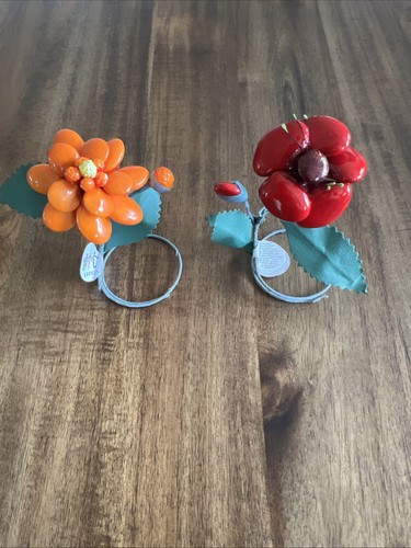 Vintage Italian Wedding Favor Confetti Flowers Decorative Candy Art Set 2