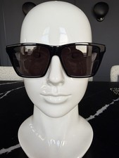 Alexander McQueen AM0352S 001 Square Black Man  s Sunglasses Plastic Lenses