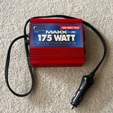VECTOR MAXX SST 175 WATT DC to AC POWER INVERTER 350 WATT PEAK VEC060 Tested