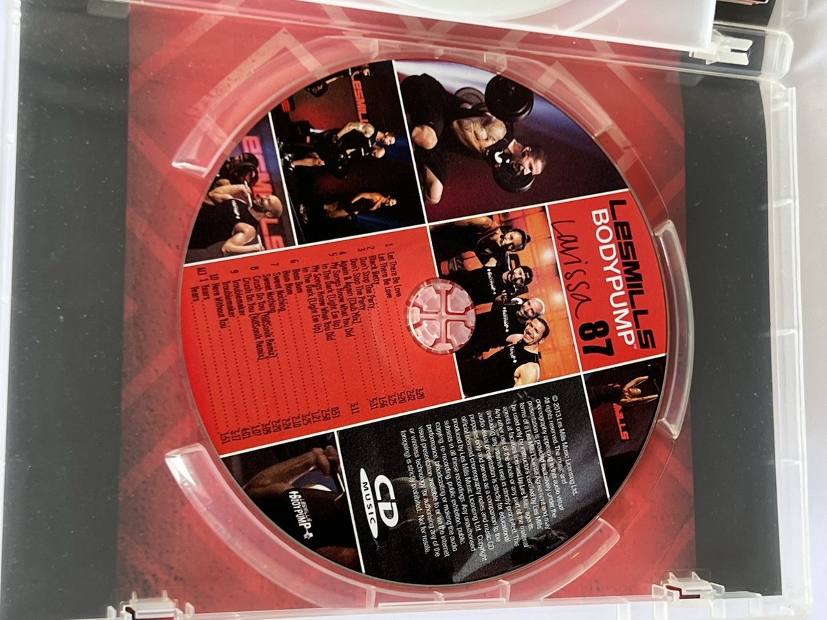 Les Mills BodyPump Body Pump 87 (DVD + CD + Notes) Workout