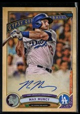 2019 Topps Gypsy Queen Autograph GQ Logo Swap #GQA-MM Max Muncy 77/99