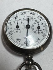 Krokomierz vintage - Henri Chatelain - Paryż Francja ok. 1910 (działający)