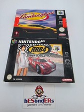 ebay® Auktion 117336785439 | NINTENDO 64 - RR64 - RIDGE RACER 64 - LAMBORGHINI - OVP - PAL Thumbnail of ebay® auction 117336785439 | NINTENDO 64 - RR64 - RIDGE RACER 64 - LAMBORGHINI - OVP - PAL