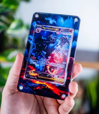 Mega Charizard X ex SAR | Extended Art Display Case for Pokemon