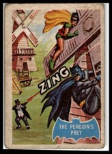 1966 Topps Batman B Series Blue Bat Trading Cards 2