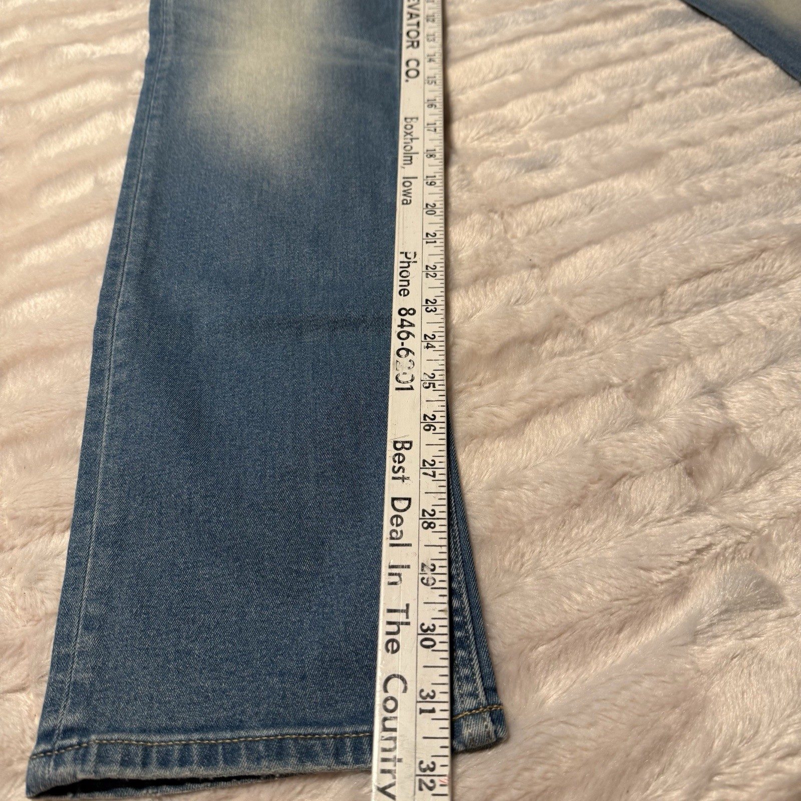 Lee Cooper Men's Original Authentic Denim Low Waist Slim Straight Leg 36 NWT image 9