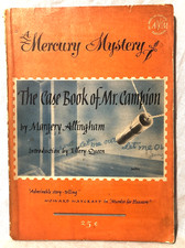 Margery Allingham - Case Book of Mr Campion - Mercury Mystery 1947, Ellery Queen