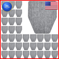 Maasechs 50 pièces tapis d'urinoir jetables pour hommes salle de bain coussinets d'urinoir commerciaux