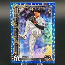 Will Warren 2025 Topps Holiday - #H16 Holiday Blue Metallic Holiday Lights (RC)