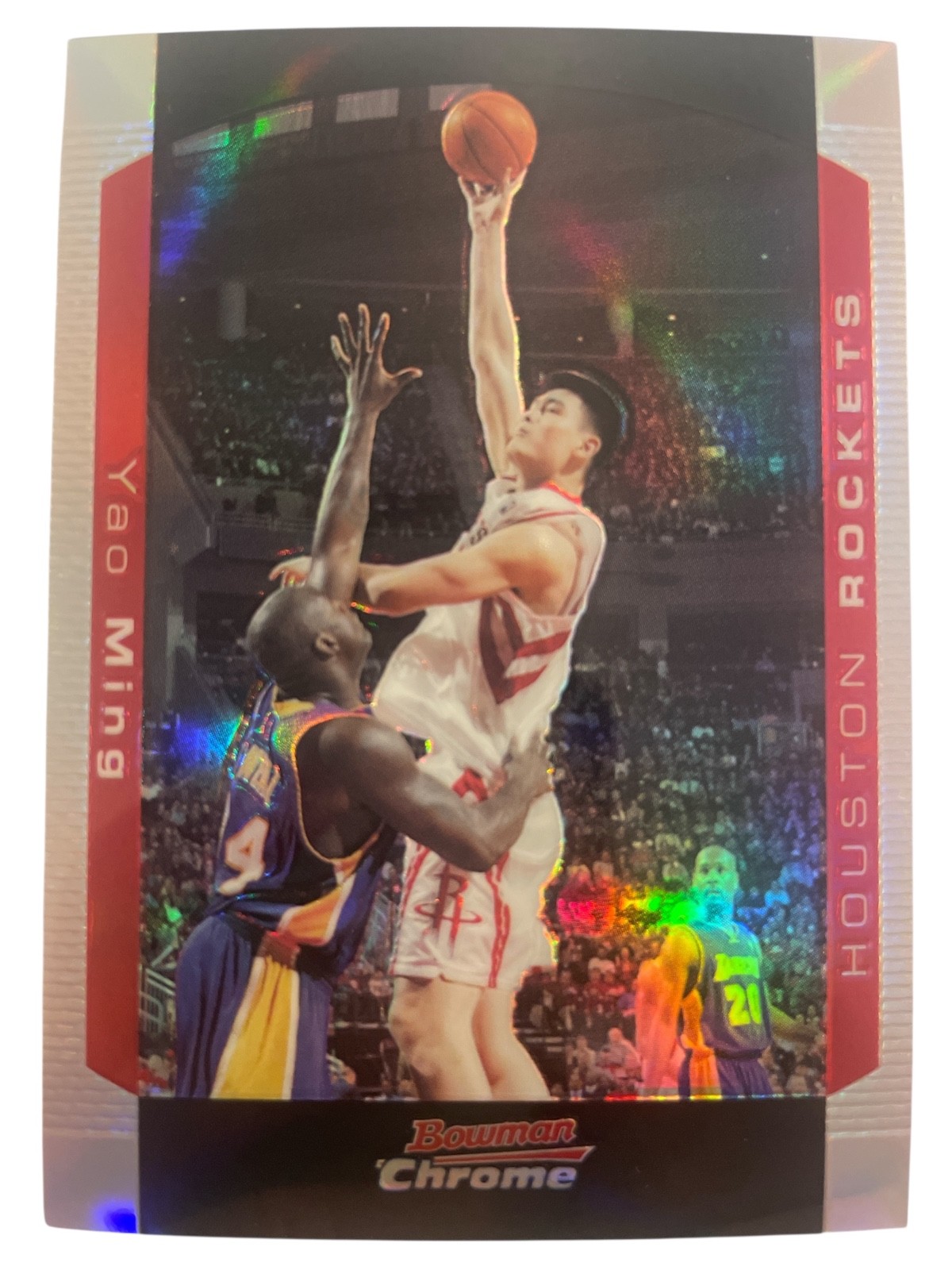 2004 Bowman Chrome Refractor /300 Yao Ming #1