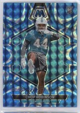2024 Panini Mosaic Rookies Reactive Blue Mosaic Prizm Chop Robinson #321 1p4l