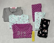Simple Joys by Carter's 6-Piece Pajama Set Girls 8 Unicorn Turtle Polka Dots NWT