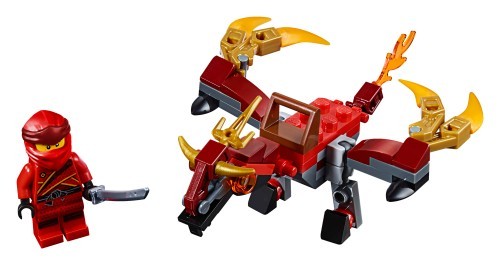 LEGO NINJAGO Le vol de feu jouet de briques avec figurines ninja articulées