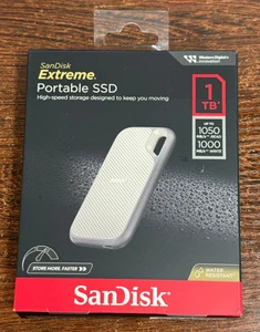 Neuf SanDisk 1TB Extreme Externe Portable SSD Stockage USB-C - Scellé dans la boîte